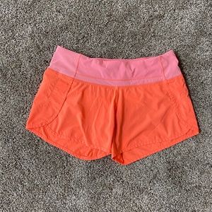 Lululemon run shorts 6